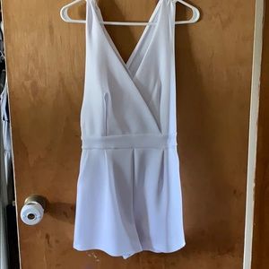 White romper